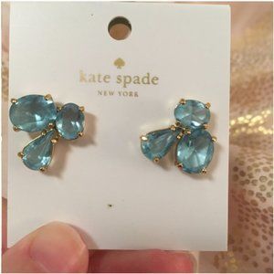 kate spade Jewelry - kate spade blue stud earrings nwt kate spade Jewelry - kate spade blue stud earrings nwt